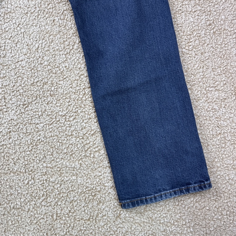 Levi's 505 Jeans Mens 38x30 Blue Regular Straight Medium Wash Mid Rise Denim - Picture 11 of 16